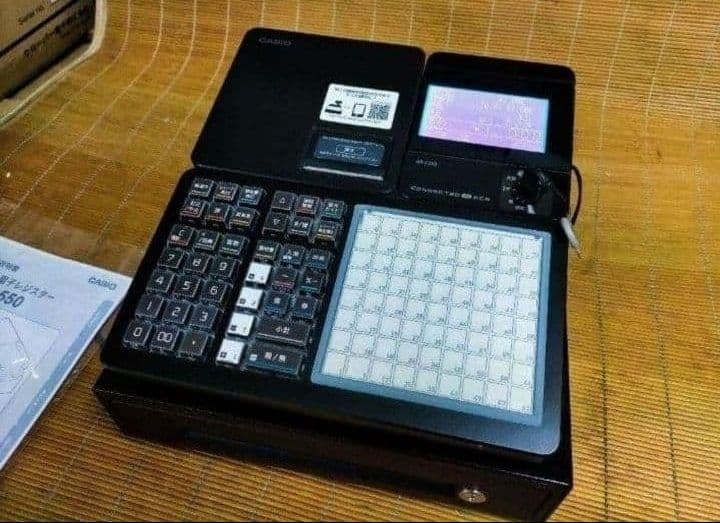 カシオレジスター　SR-CS550　1724444