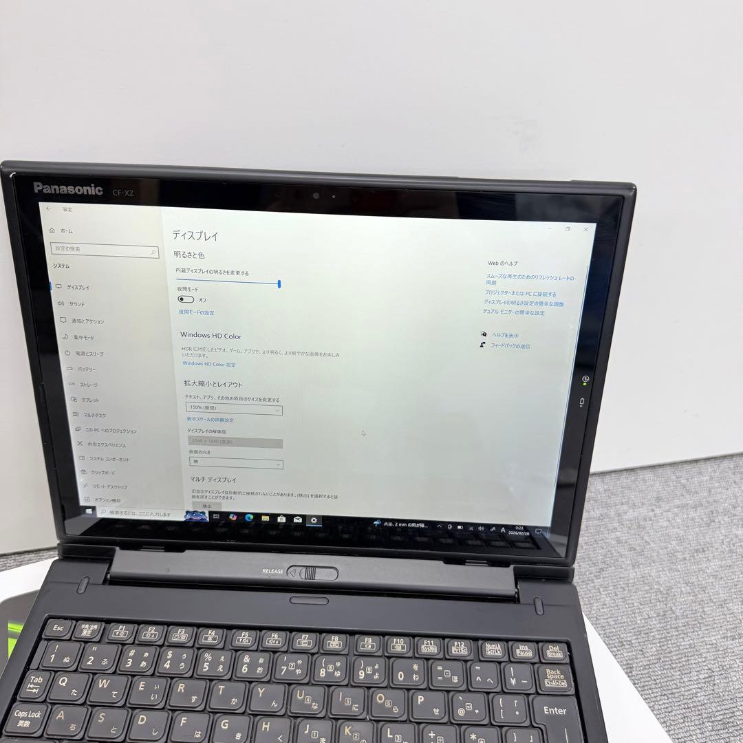 Panasonic CF-XZ6 LTE対応 Core I5/8GB/256GB