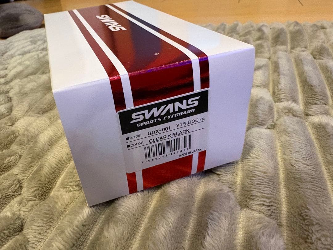 SWANS スポーツメガネ ブラック ケース付き