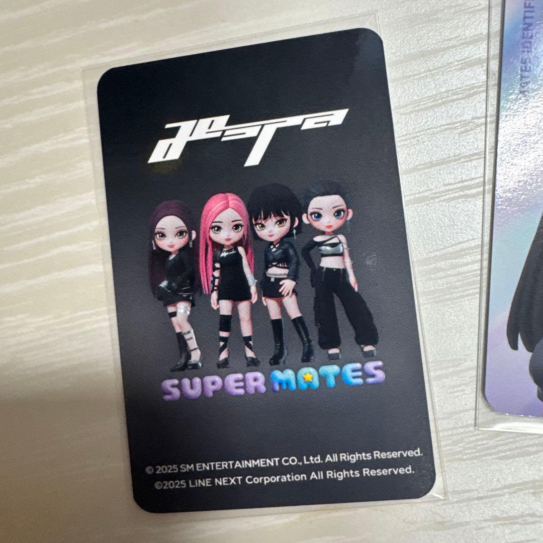 aespa SUPERMATES トレカ カリナ