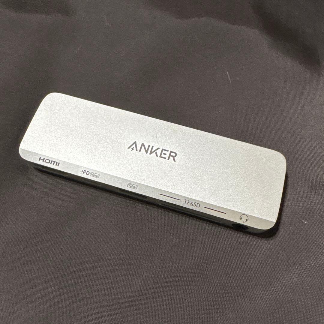 Anker 541 USB-Cハブ シルバー 6-in-1