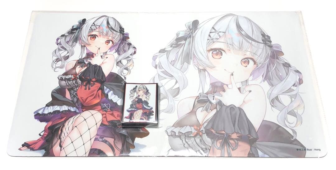 ホロライブ 沙花叉クロヱ スリーブ プレイマット セット Hong tt