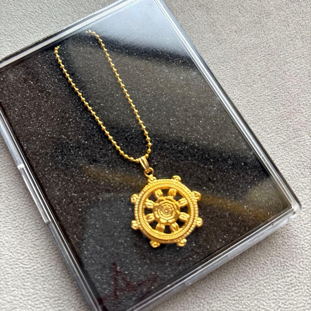 新品　ゴールド宝輪ネックレス　長渕剛ツアーグッズ