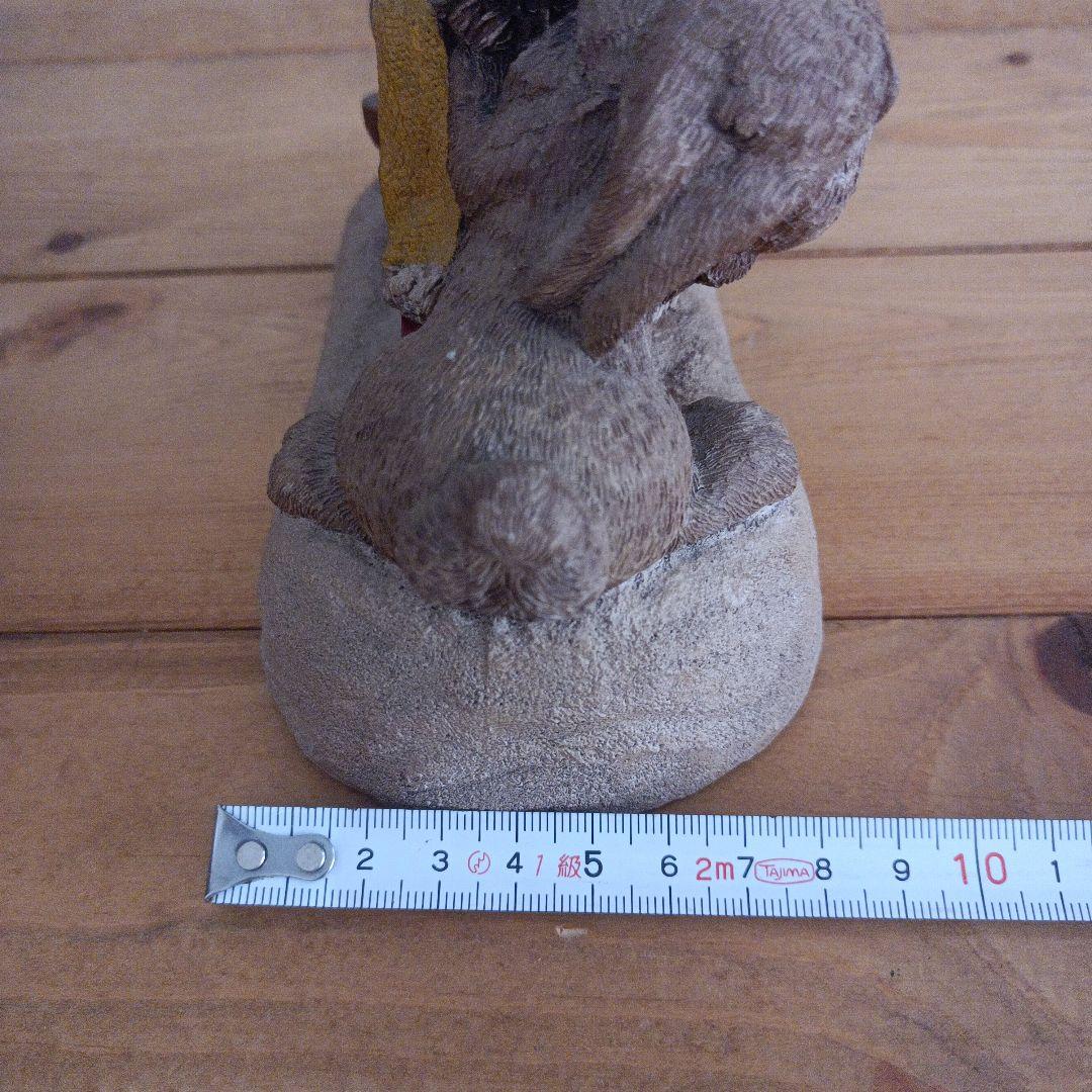 【1997年輸入品】カリン社 カリン人形 ソリに乗ったノームとウサギ #6328