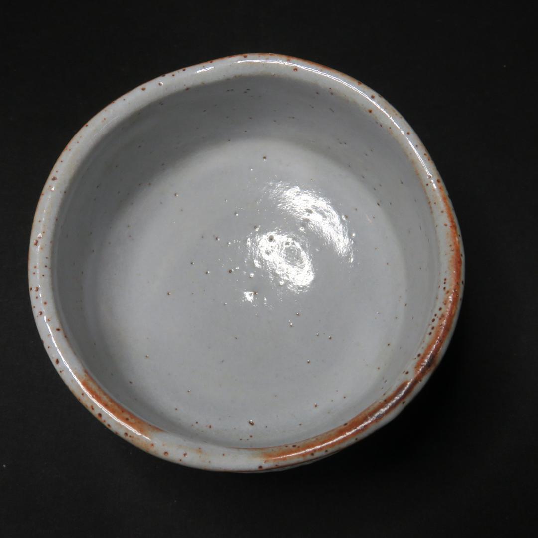 茶碗 合箱 加藤秀山 美濃 青志焼 抹茶碗 茶器 茶道具 銘