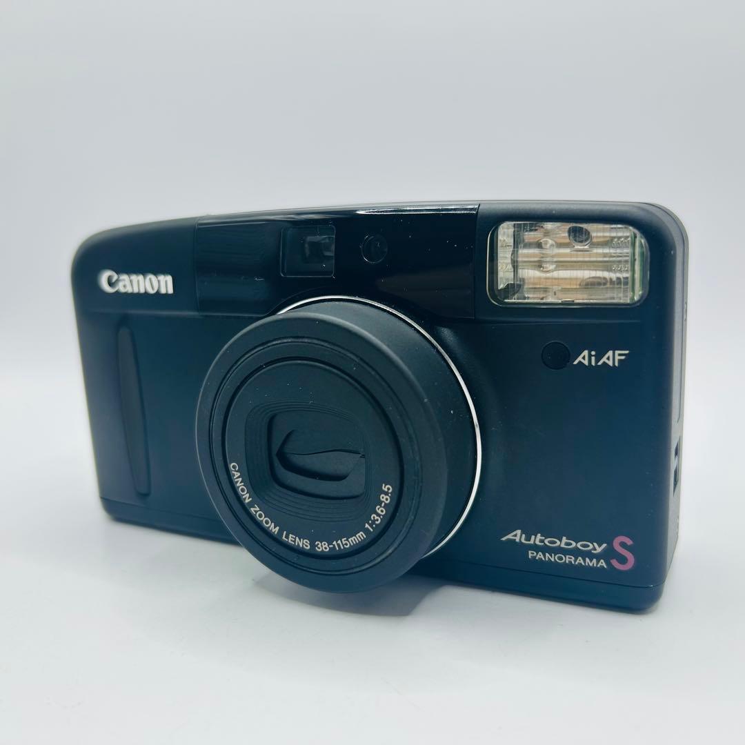 美品　Canon Autoboy S ブラック オートボーイ　フィルムカメラ
