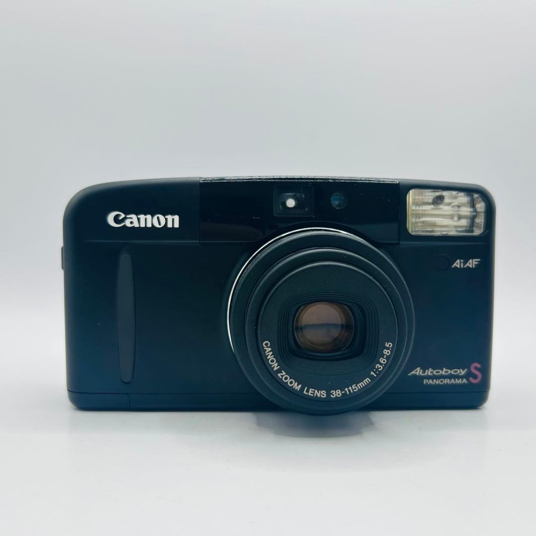美品　Canon Autoboy S ブラック オートボーイ　フィルムカメラ
