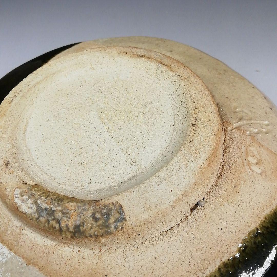 Ｓ７４９　茶碗　『織部　茶碗』『衆月窯』　共箱　抹茶碗　茶道具