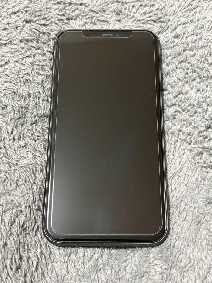 Apple iPhone 11 本体64GB ブラックSIMロック解除済み　箱付
