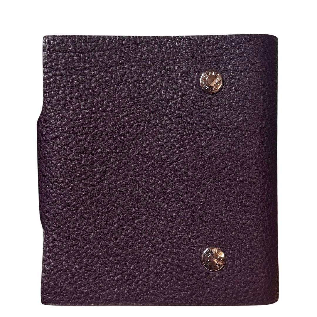 【新品未使用⭐】HERMES エルメス ユリスミニ トゴ 手帳 メモ帳 パープル