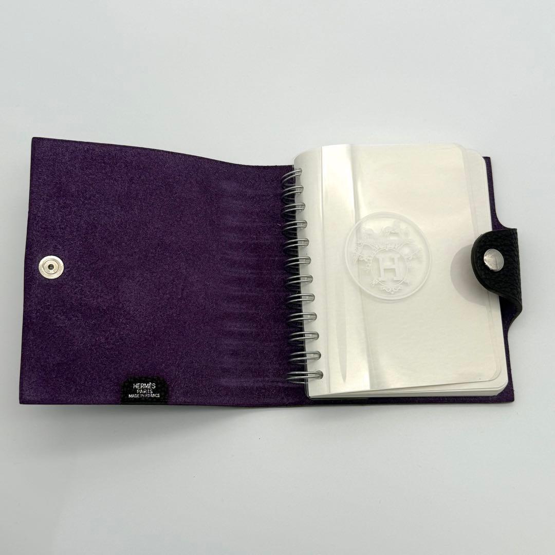 【新品未使用⭐】HERMES エルメス ユリスミニ トゴ 手帳 メモ帳 パープル