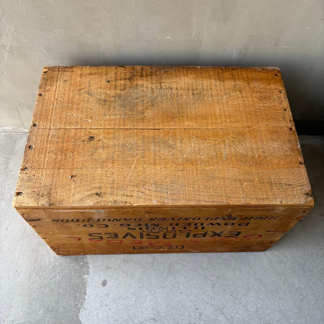 【1930s USA vintage】GOLD MEDAL ダイナマイト 木箱