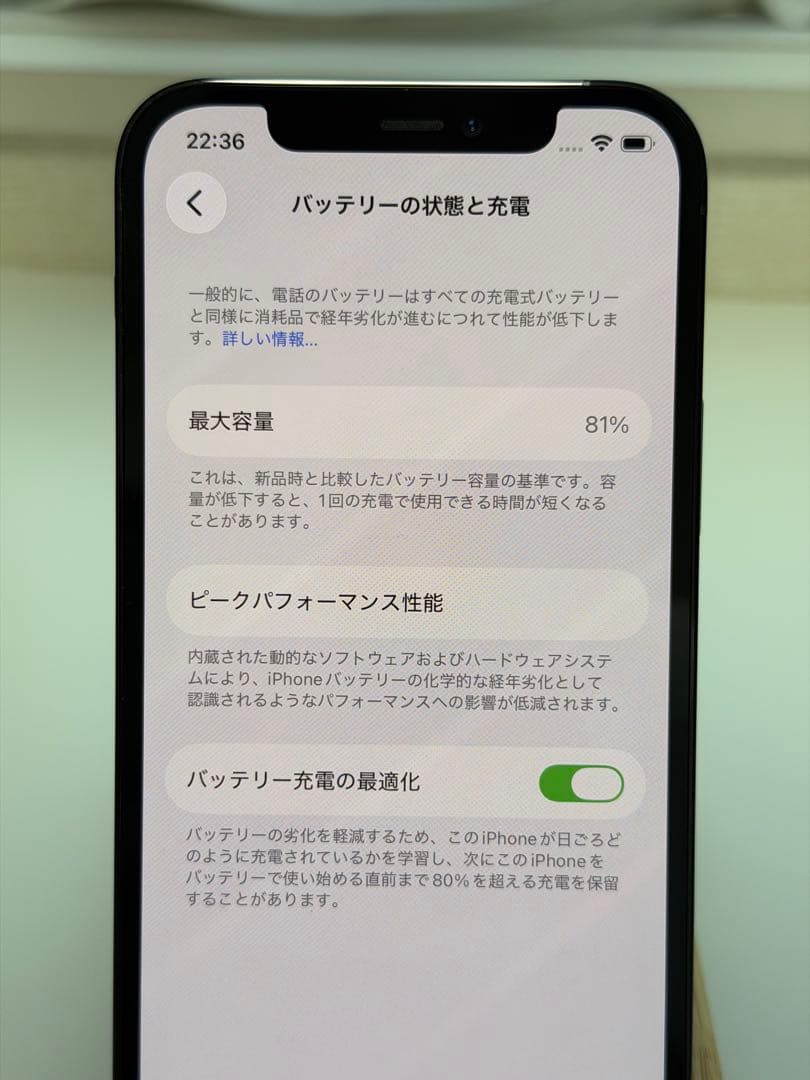 【美品】Apple iPhone 12 Pro パシフィックブルー　512gb