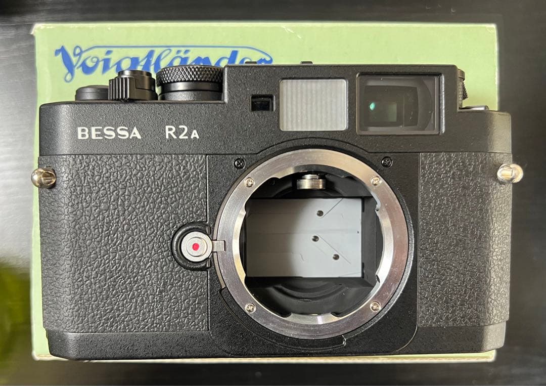 【動作確認済】Voigtlander BESSA R2A 純正ケース付