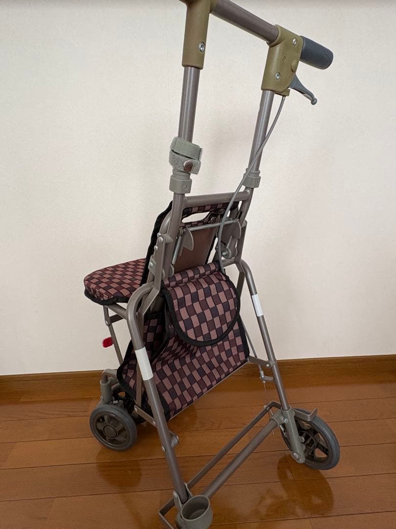 Sunny Walker シルバーカー チェック柄　美品　男女兼用　SALE中