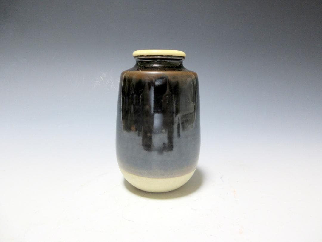 加藤唐三郎 造 古瀬戸 肩衝茶入 仕覆 / 茶道具