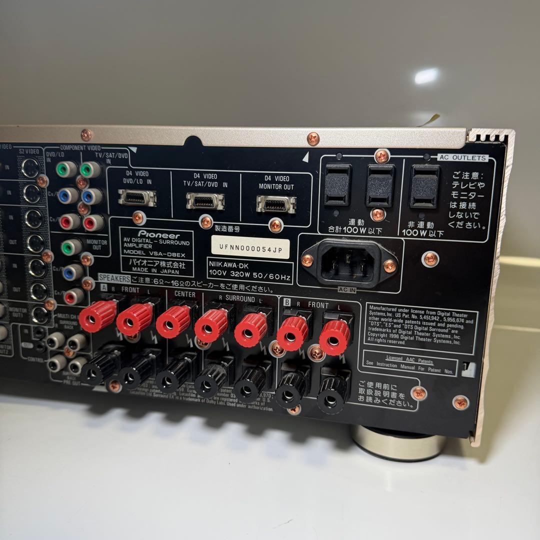 美品✨　Pioneer VSA-D8EX AVアンプ THX SURROUND