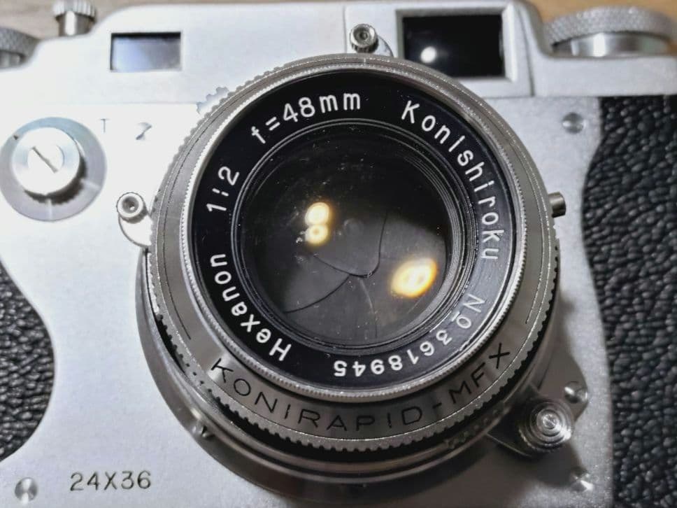 konica ⅡA Hexanon 1:2　48mm