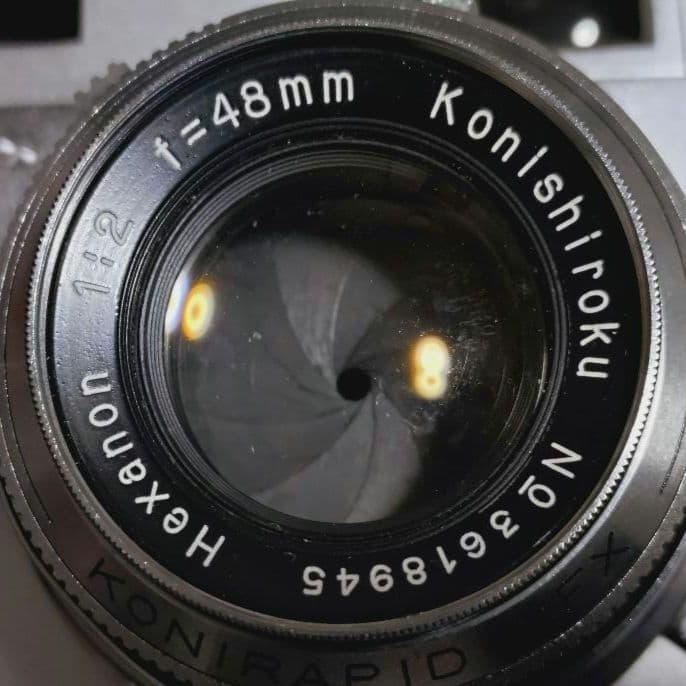 konica ⅡA Hexanon 1:2　48mm