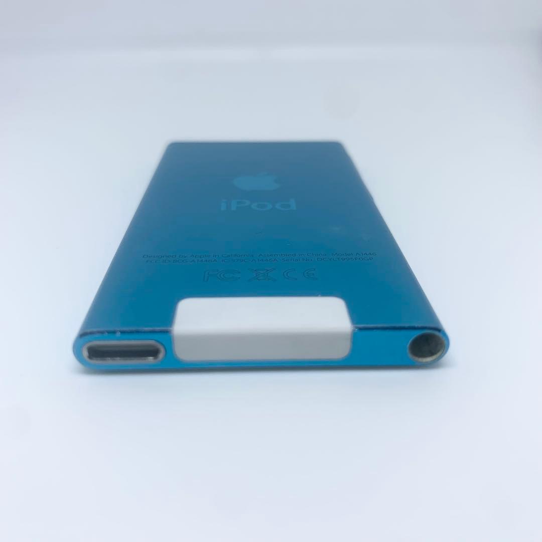 動作品✨️iPod nano 第7世代 16GB ブルー MD477J/A
