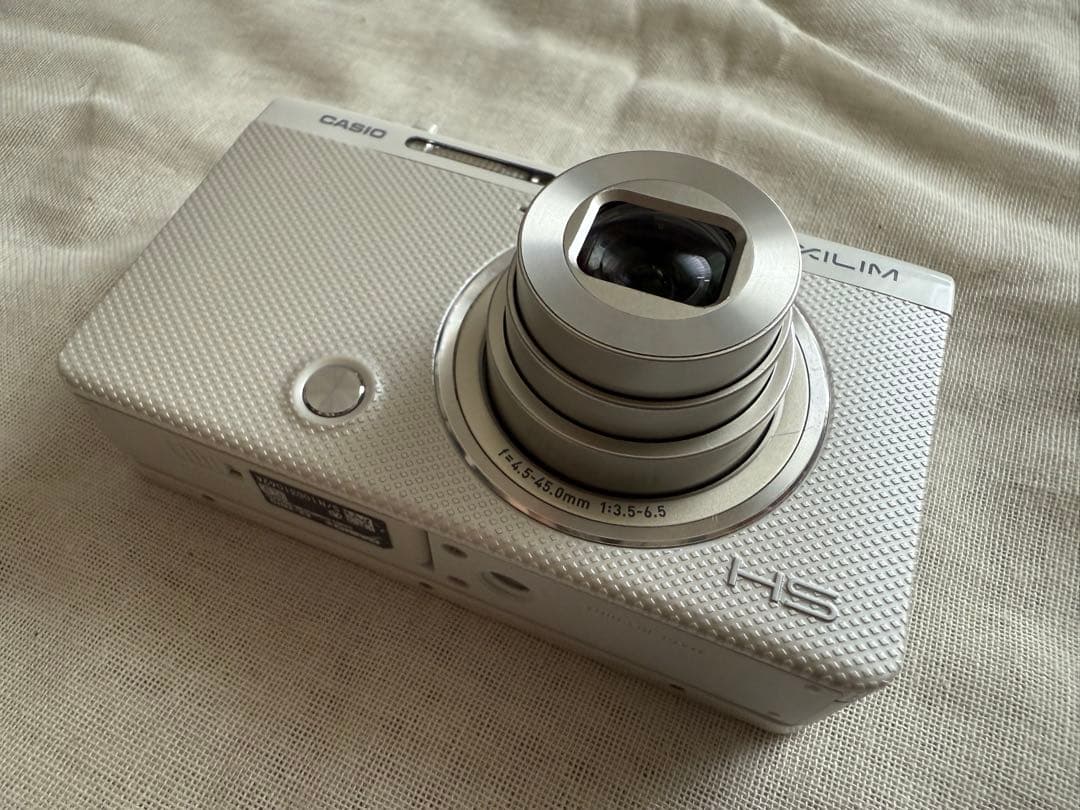 【美品/SDカード付】CASIO EX-ZR70 ホワイト