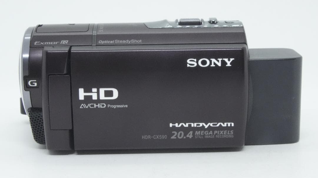 【B2159】 SONY ハンディカム HDR-CX590V ブラウン ソニー