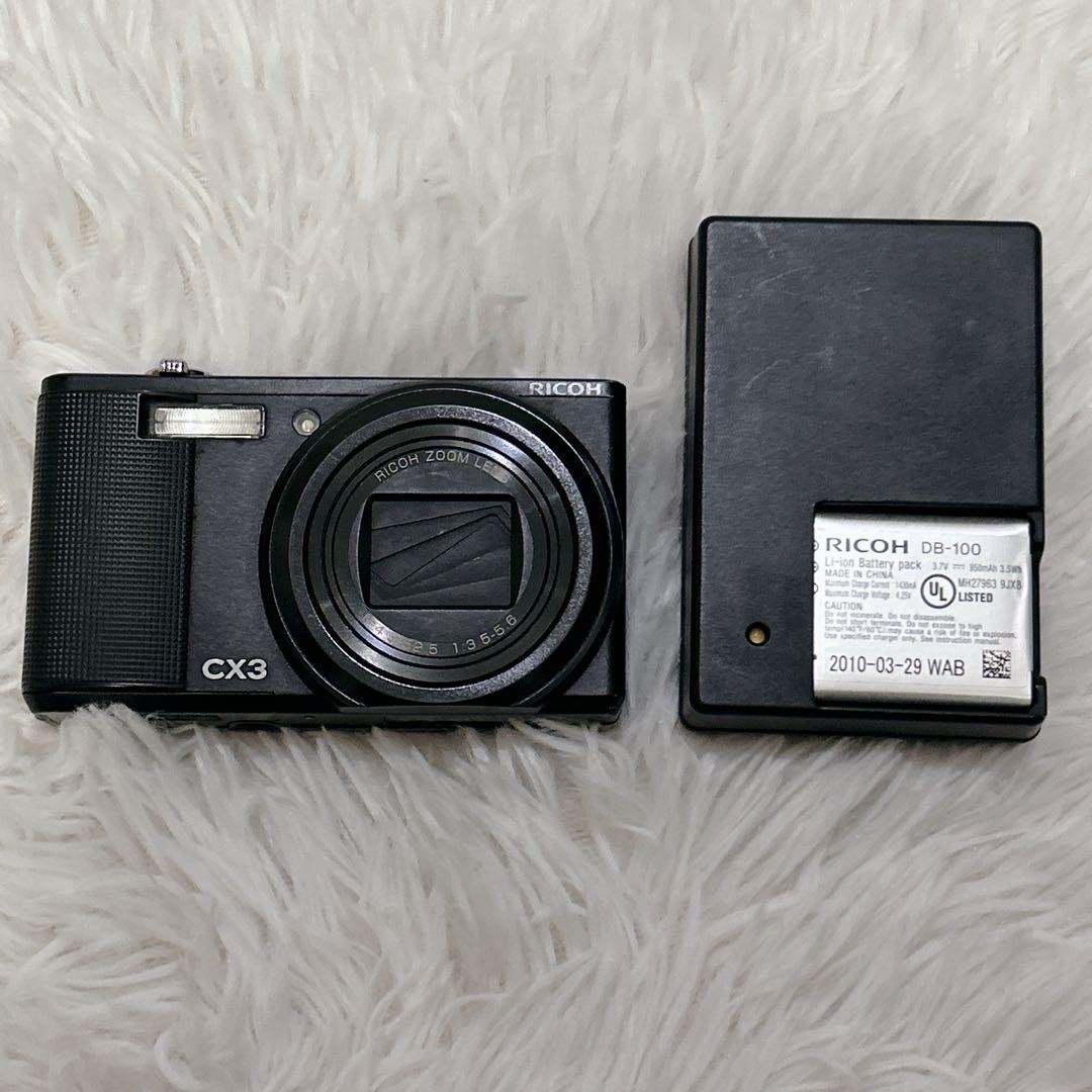 RICOH CX3 ブラック コンパクトデジタルカメラ リコー