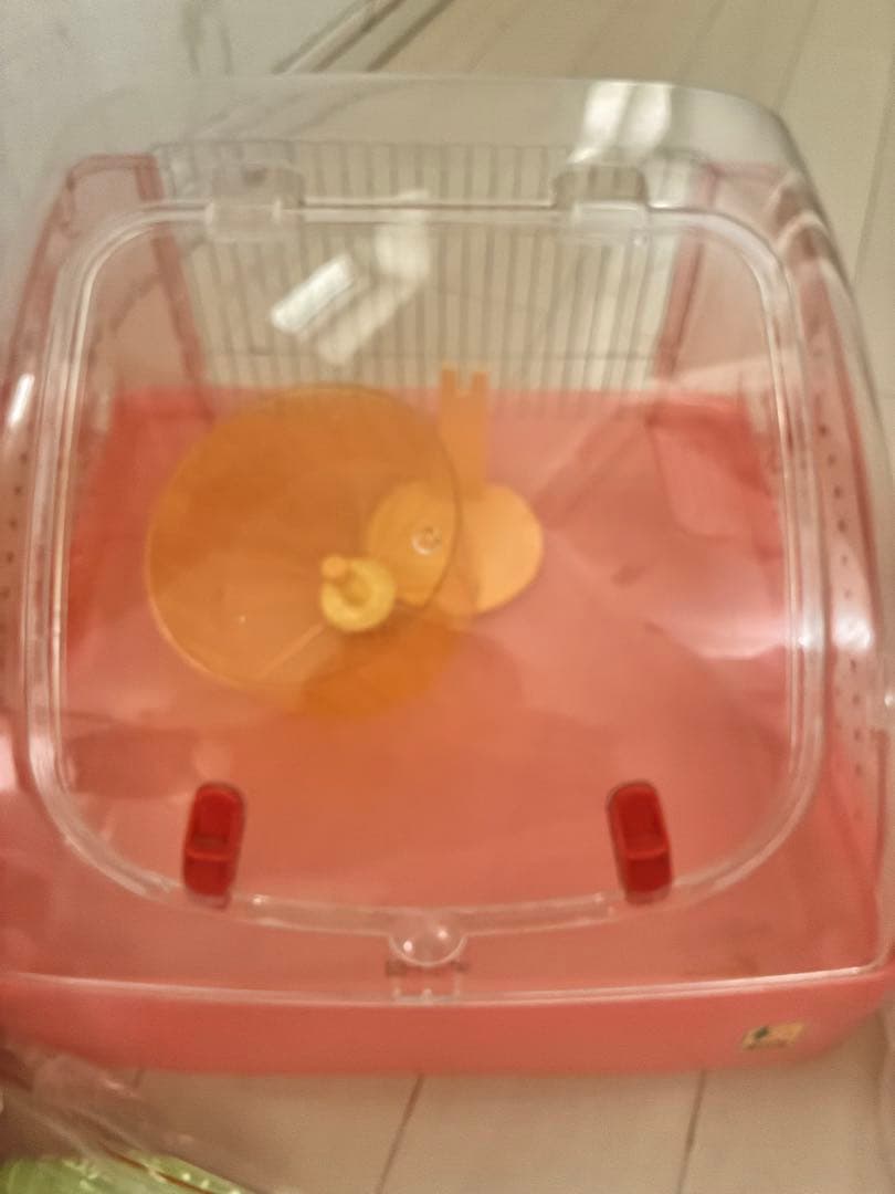 HAMPOT ハムスターケージ トイレ、風呂、おうち、餌入れなどお世話セット