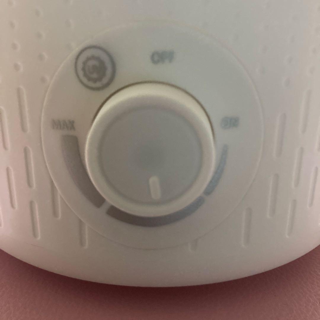 ホワイト3.5L加湿器 湿度調整ダイヤル付き