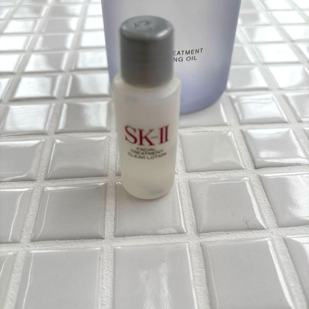 SK-II フェイシャルトリートメントクレンジングオイル、クリアローション