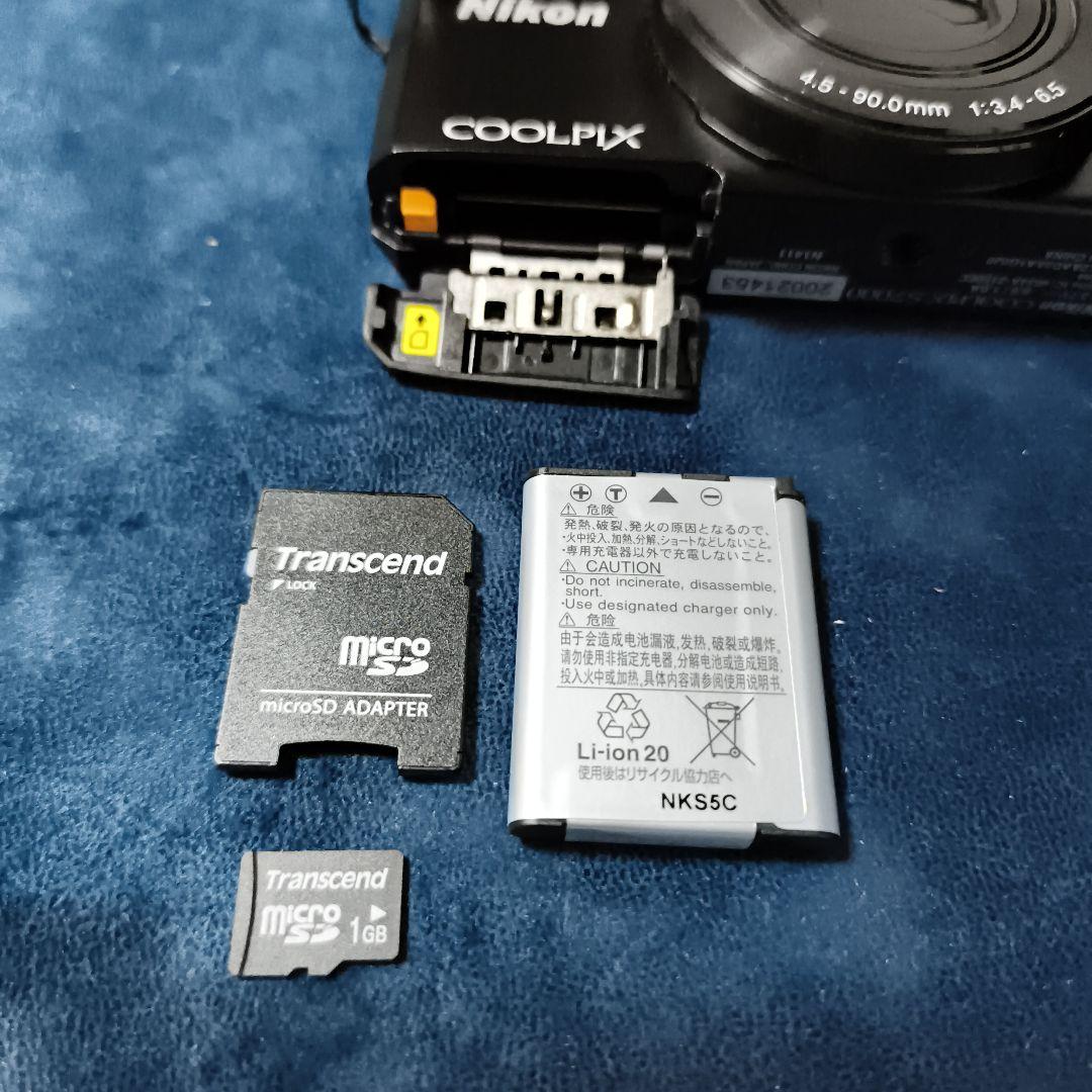 【中古】Nikon COOLPIX S7000 ブラック