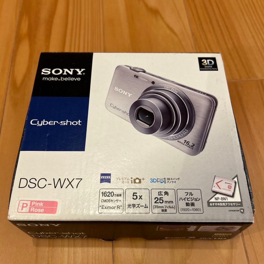 SONY Cyber-shot DSC-WX7 ローズゴールド