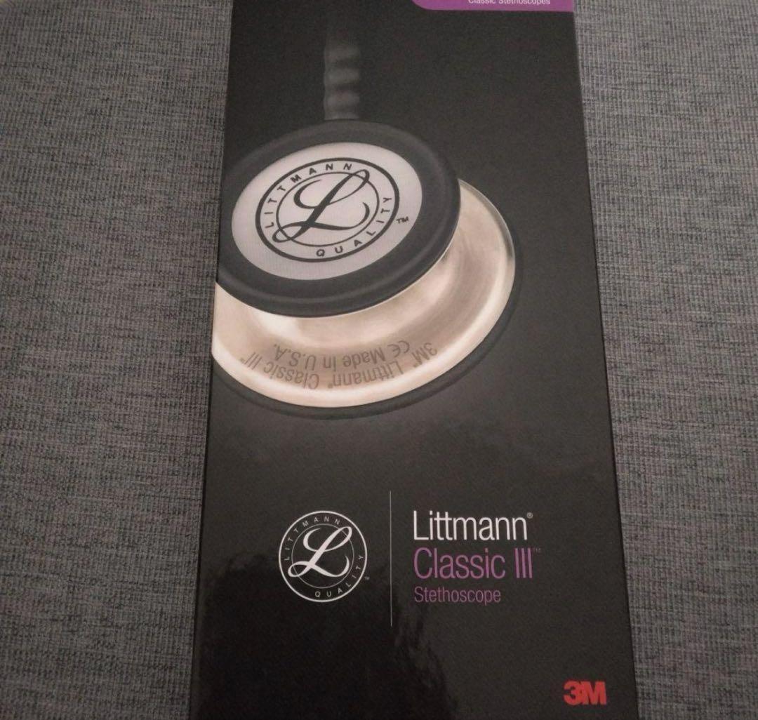 おれおLittmann Classic III 聴診器 ピンク 27インチ