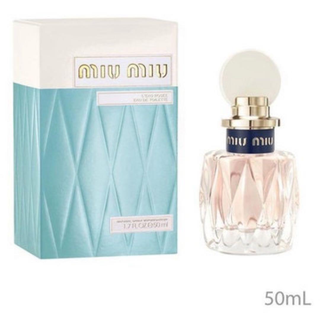 新品・未使用　miumiu ミュウミュウ　ロー　ロゼ　オードトワレ　50ml