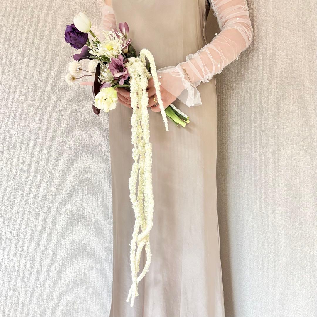 ブートニアセット　ウェディングブーケ　アーティフィシャルフラワー　結婚式　韓国風