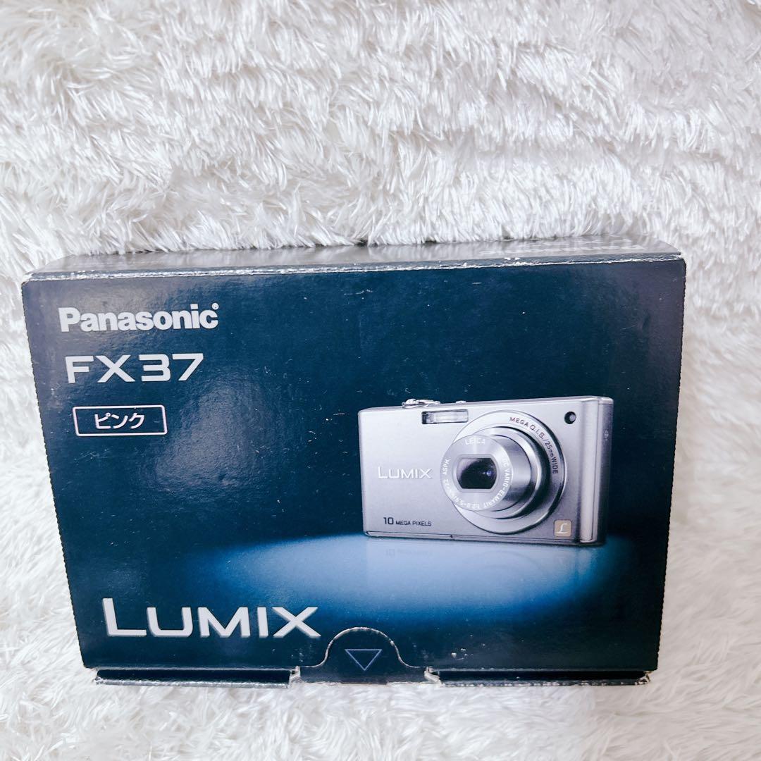 未使用級✨動作ok Panasonic LUMIX FX37 ピンク　コンデジ