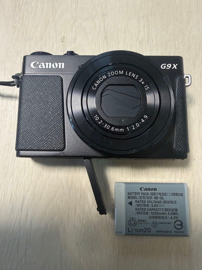 ジャンク　Canon G9 X コンパクトデジタルカメラ