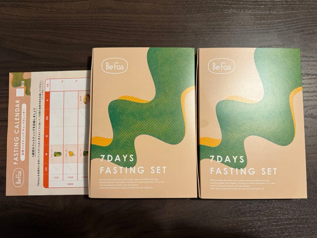 BeFas 7Days Fasting Set 7日間本格ファスティング