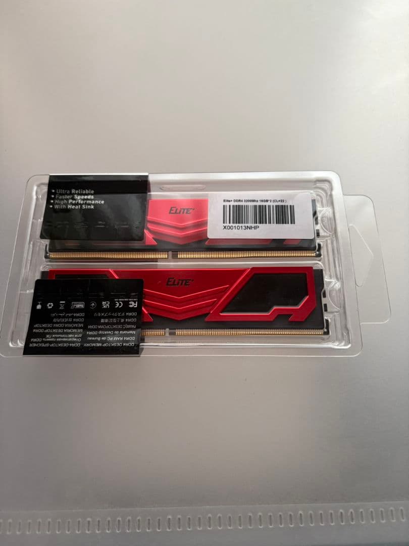 メモリー TEAMGROUP ELITE DDR4 32GB 3200MHz