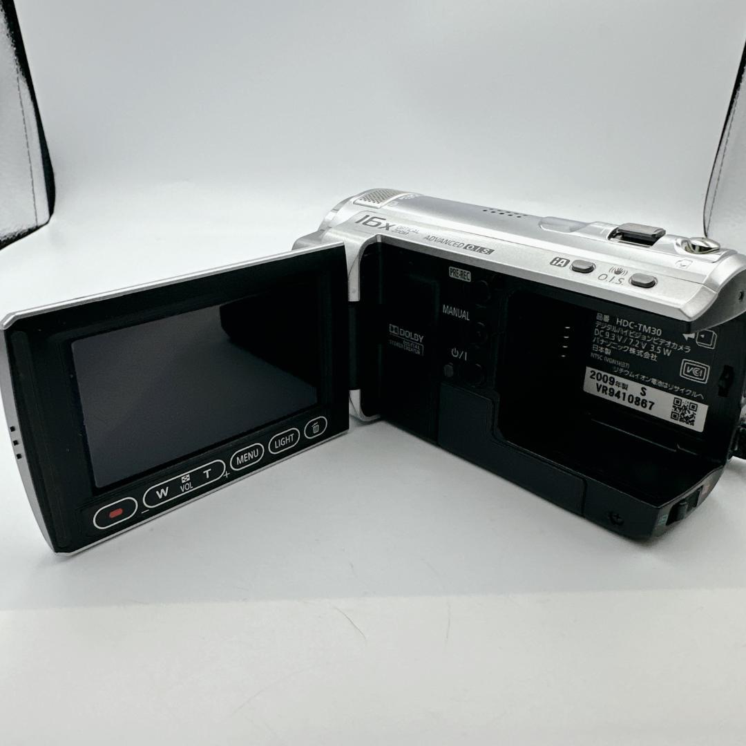 【美品】パナソニック デジタルハイビジョンビデオカメラ HDC-TM30