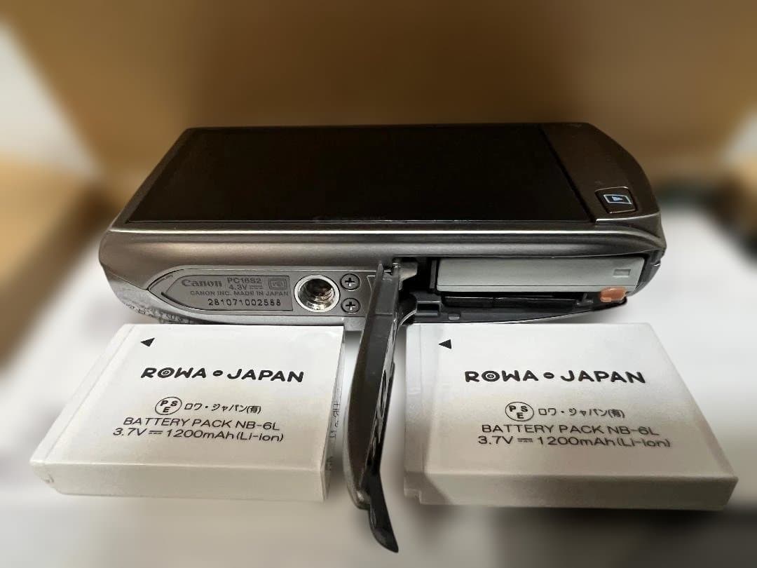 【美品】コンパクトデジタルカメラ Canon IXY 32S シルバー