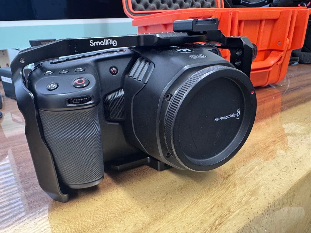 【美品特価】BMPCC6Kペリカンケースandスモールリグのケージ付き