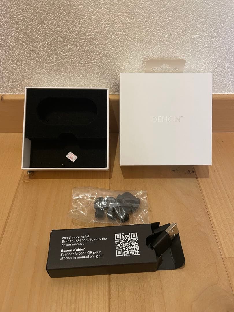 Denon PerL Pro 充電器動作OK イヤホン訳あり