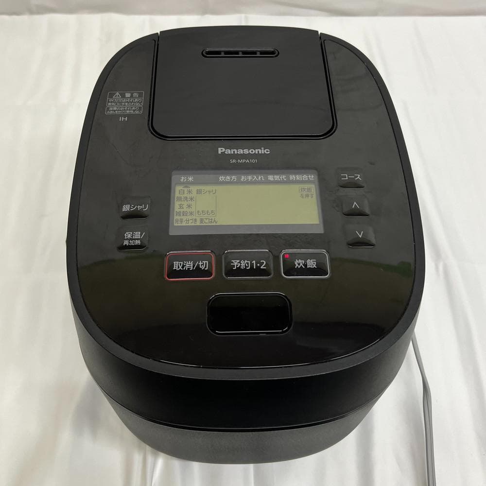 ◆Panasonic 可変圧力IHジャー炊飯器 SR‐MPA101　01050