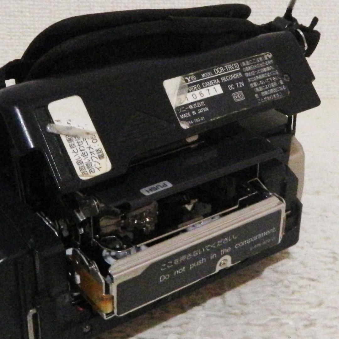 動作品 Sony DCR-TRV10 miniDV ビデオカメラ ダビングなどに