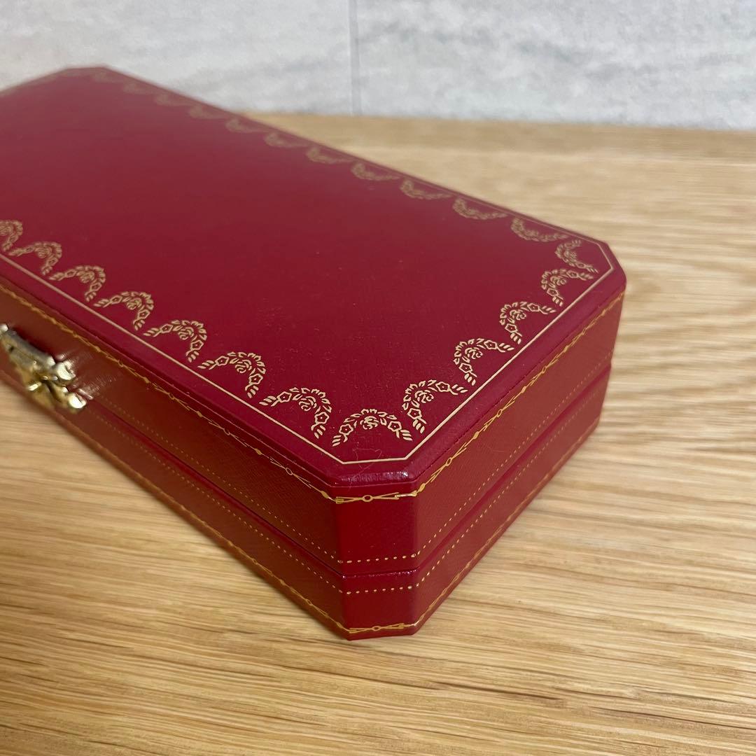 【Cartier】カルティエ ボールペン サントス ボルドーゴールド ケースあり