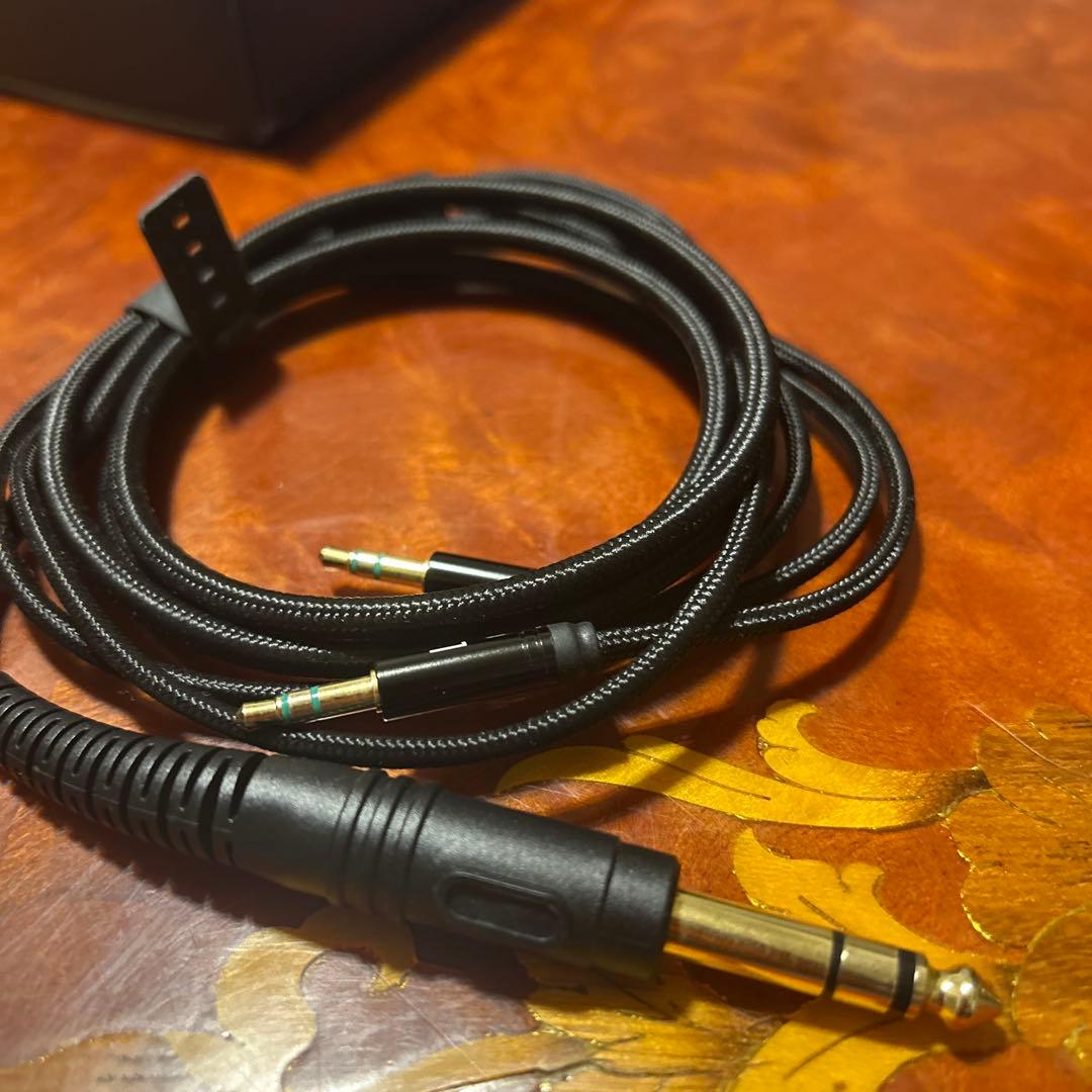 美品HIFIMAN Arya Organic 標準ケーブルとバランスケーブル付き