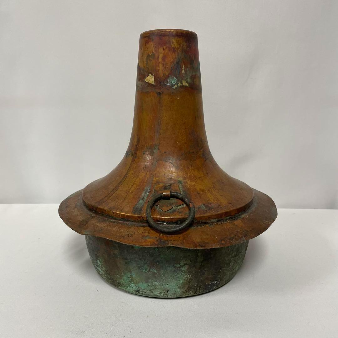 古い銅製円錐形装飾品