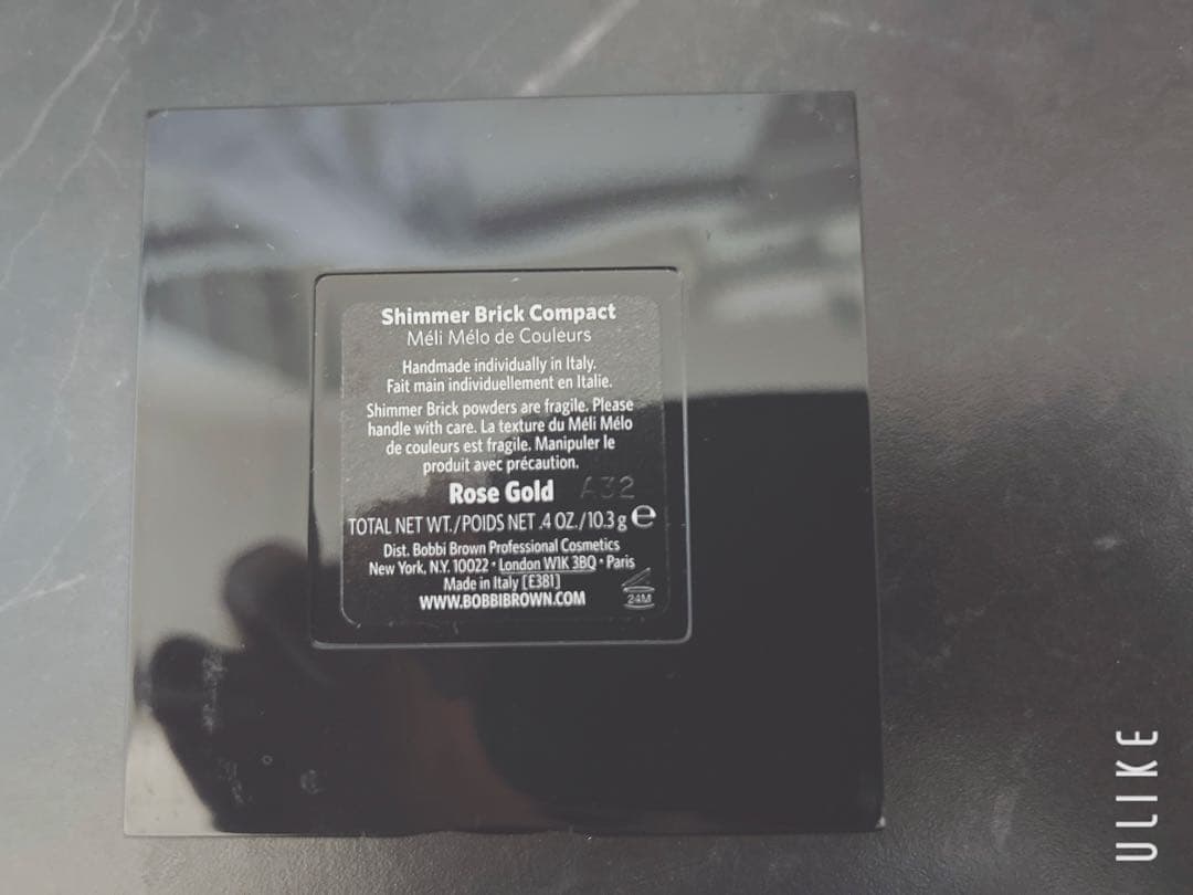 フェイスカラー BOBBI BROWN ROSE GOLD SHIMMER BRICK