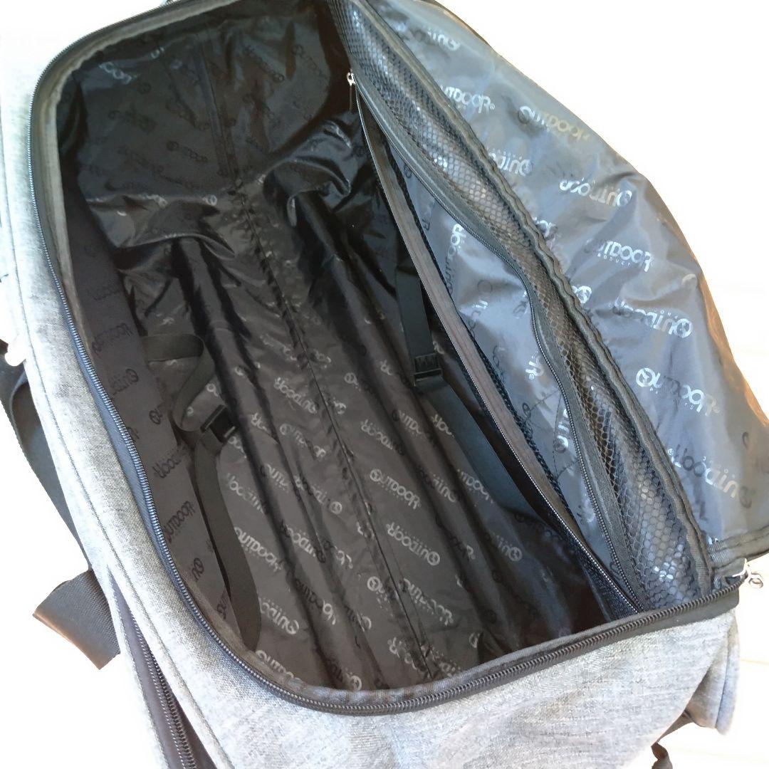 ボストン　キャリー付き　アウトドア OUTDOOR 　3way　大容量　62L